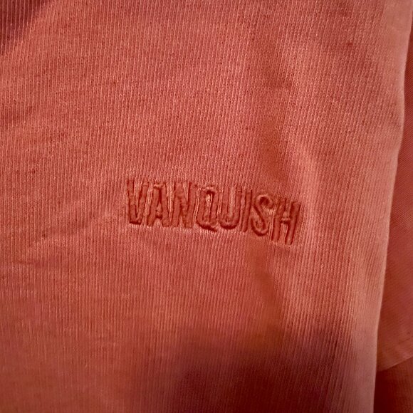 VQFIT / Vanquish Fitness Washed Coral Quarter Zip (Men's/Small) - Picture 4 of 4